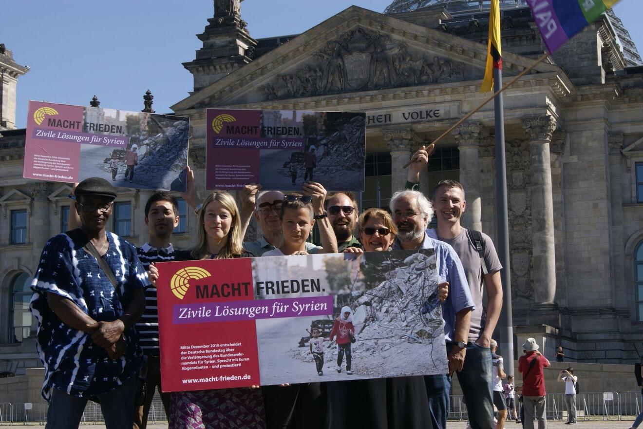 MACHT FRIEDEN. Zivile Lösungen für Syrien