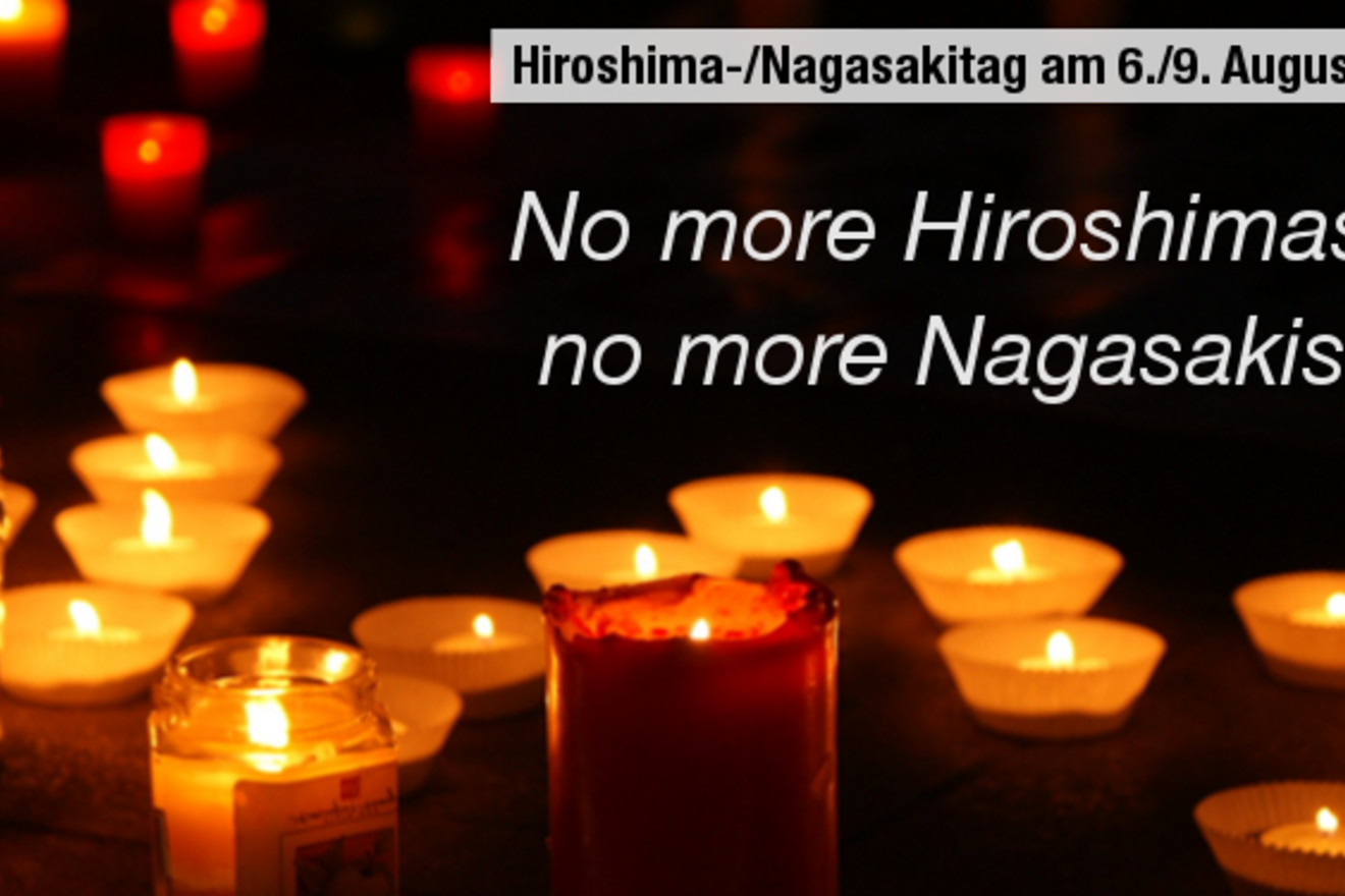 Alle Infos zum Hiroshima und Nagasaki Gedenktag am 6. und 9. August 2019 
