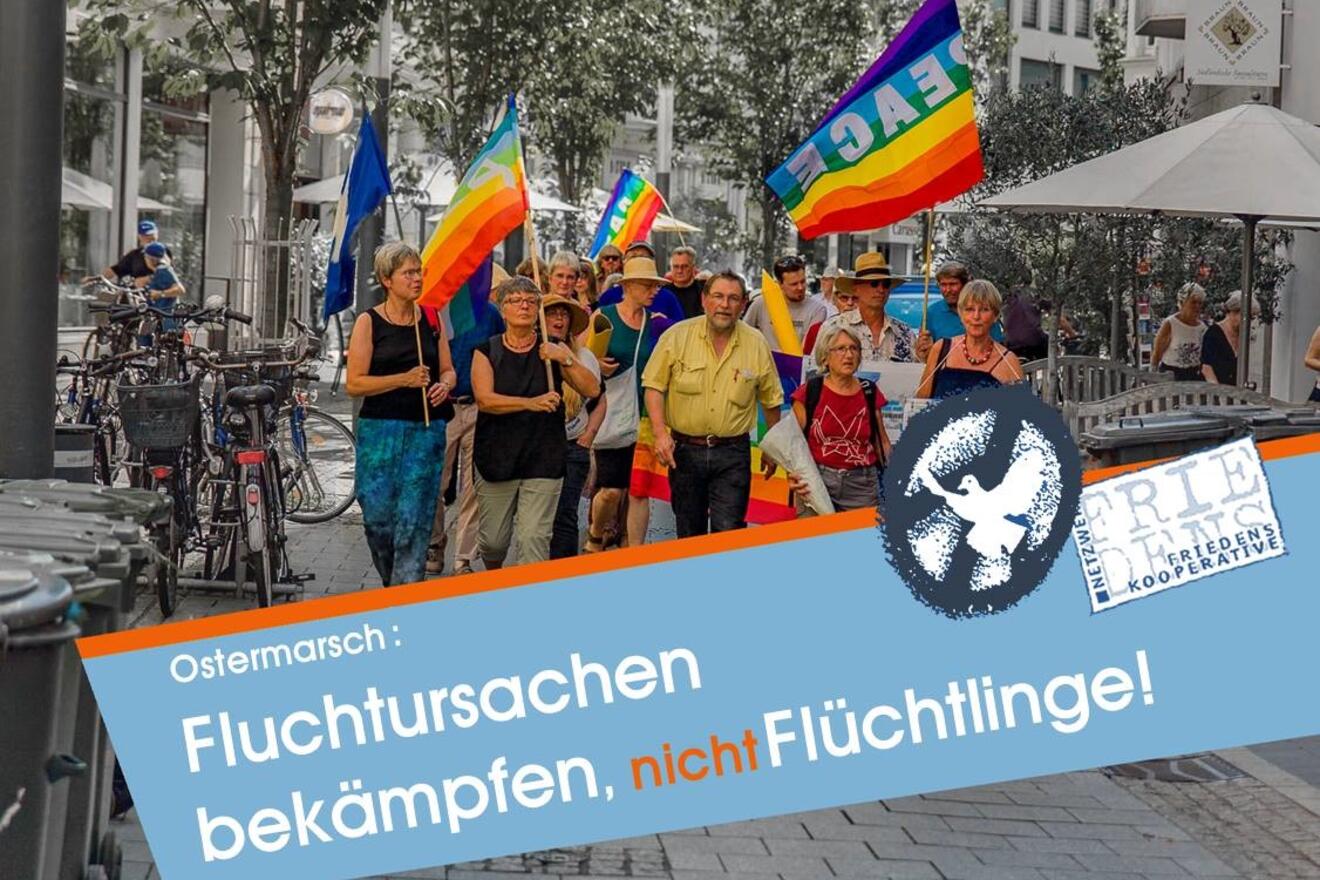 Auf zu den Ostermärschen 2016