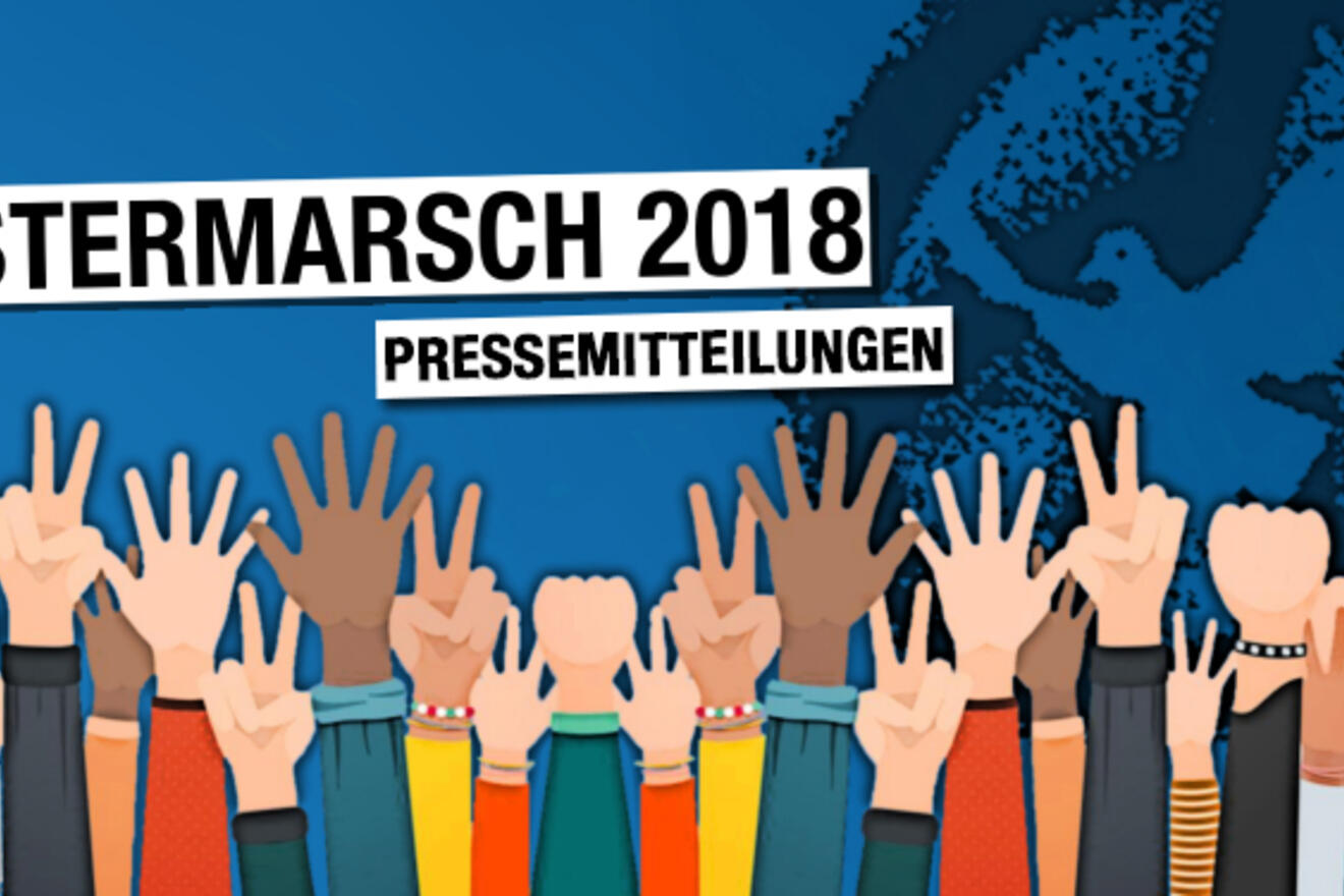 Pressemitteilungen aus der Friedensbewegung zu den Ostermärschen 2018