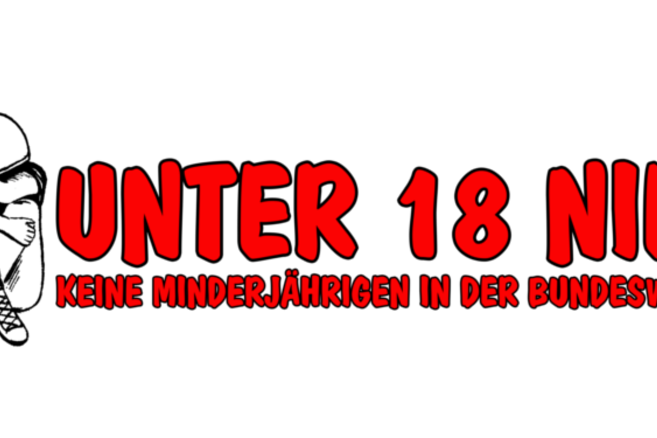 „Unter 18 nie! Keine Minderjährigen in der Bundeswehr“
