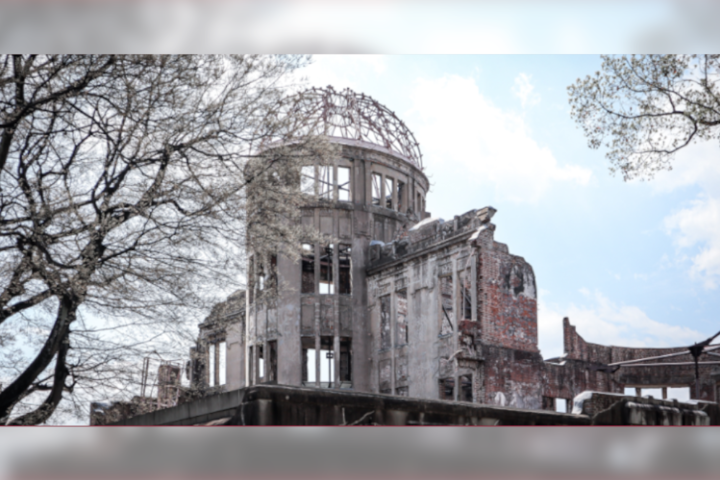 Der Atomic Bomb Dome in Hiroshima