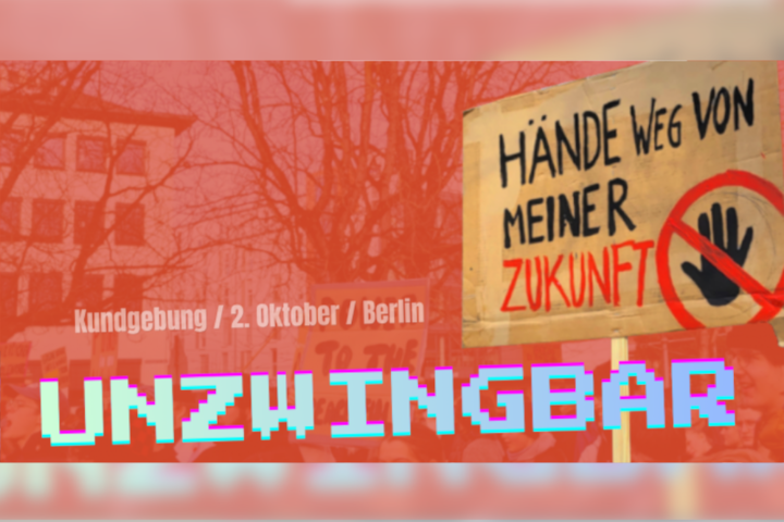 Unzwingbar: Kundgebung gegen Wehrpflicht und Aufrüstung
