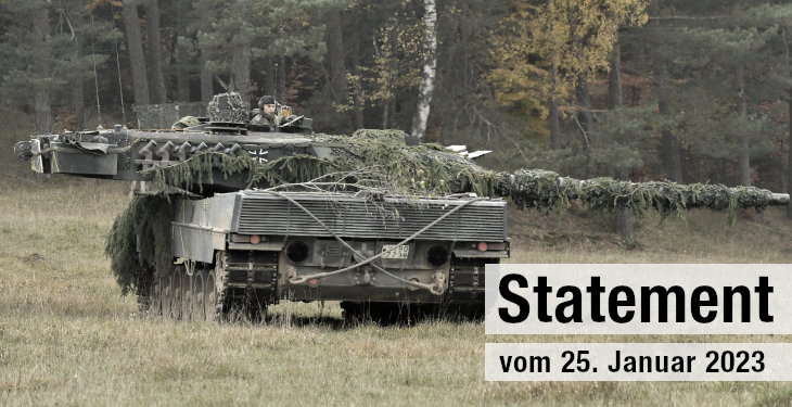 Kritik an Panzer-Entscheidung der Bundesregierung