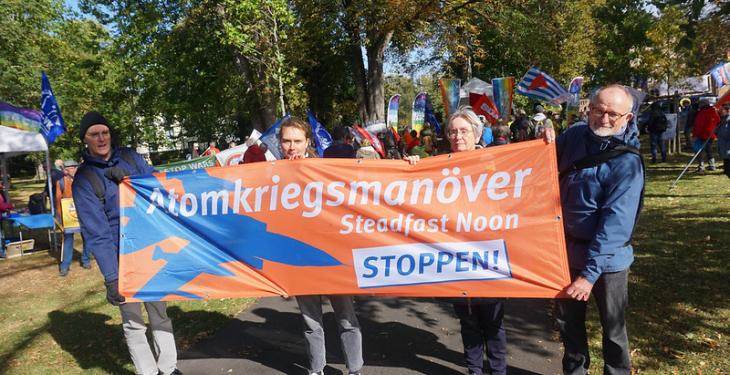 Demo in Nörvenich am 14.10.2023