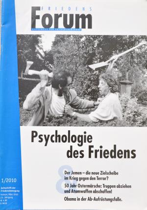 Cover FriedensForum 1/2010