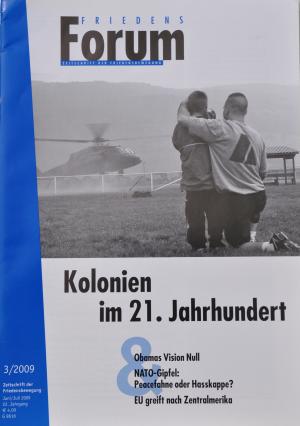Cover FriedensForum 3/2009