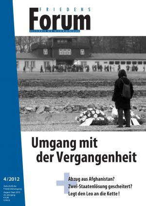 Cover FriedensForum 4/2012