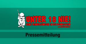 Pressemitteilung des Bündnisses "unter 18 nie! Keine Minderjährigen in die Bundeswehr"