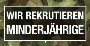 Die Bundeswehr rekrutierte auch 2018 Minderjährige