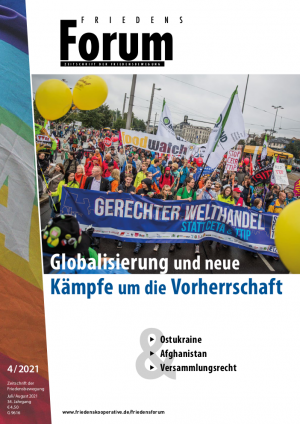 Cover FriedensForum 4/21