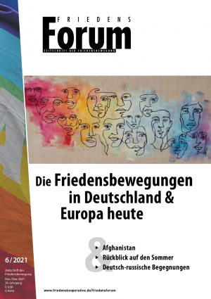 Cover FriedensForum 6/21
