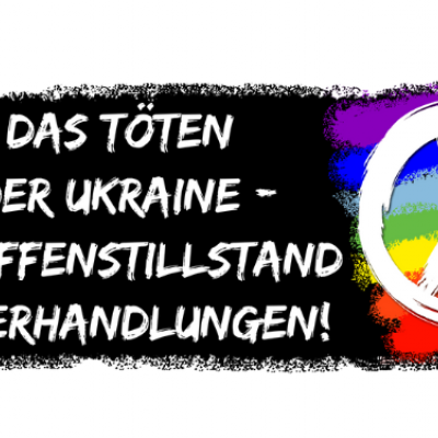 Stoppt das Töten in der Ukraine!