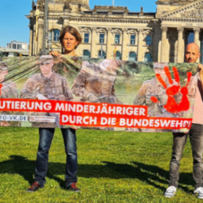 Pressemitteilung des Bündnisses "unter 18 nie! Keine Minderjährigen in die Bundeswehr"